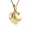 vintage Gouden hart medaillon 14 krt