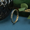 vintage Gouden ring met natuurlijke saffier 14 krt