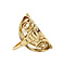 vintage Gouden munt ring 14 krt