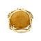 vintage Gouden munt ring 14 krt