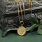 vintage Gouden munt hanger 22 krt