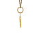 vintage Gouden munt hanger 22 krt