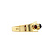 vintage Gouden ring met granaat 14 krt