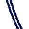 vintage Saffier collier met gouden sluiting 14 krt
