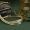 vintage Gouden vossenstaart collier 14 krt