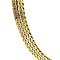 vintage Gouden vossenstaart collier 14 krt
