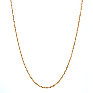 Gold necklace s-switch 20 krt