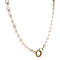 vintage Pearl necklace with gold clasp 14 kt