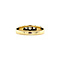 vintage Gouden ring met diamant 14 krt