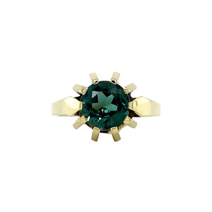 Gouden ring met spinel 14 krt