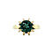 vintage Gold ring with spinel 14 krt