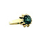 vintage Gold ring with spinel 14 krt