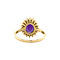 vintage Lady Di ring 14 kt - Violet