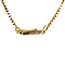 vintage Golden Venetian necklace 14 kt