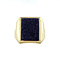vintage Gouden ring met goudsteen 14 krt