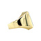 vintage Gouden ring met goudsteen 14 krt