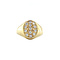vintage Gold ring with diamond 14 ct