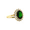 vintage Lady Di ring 14 kt - Moss
