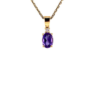Grace hanger 14 krt - Violet