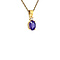 vintage Grace hanger 14 krt - Violet