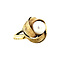 vintage Gouden ring met parel 14 krt