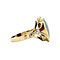 vintage Ring met opaal triplet 9 krt