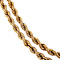 vintage Golden cord necklace 14 kt