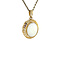 vintage Gold pendant with opal 14 carat