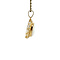 vintage Gouden hanger met opaal 14 krt