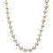 vintage Pearl necklace with gold clasp 14 kt
