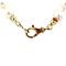 vintage Pearl necklace with gold clasp 14 kt