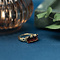 vintage Gouden ring met granaat 14 krt