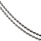 vintage Witgouden collier met hanger met bloedkoraal en diamant 18 krt
