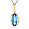 vintage Gold pendant with spinel 14 kt