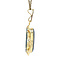 vintage Gold pendant with spinel 14 kt