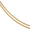 vintage Gouden bolletjes collier 18 krt