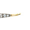 vintage Gold bracelet with diamonds 14 krt