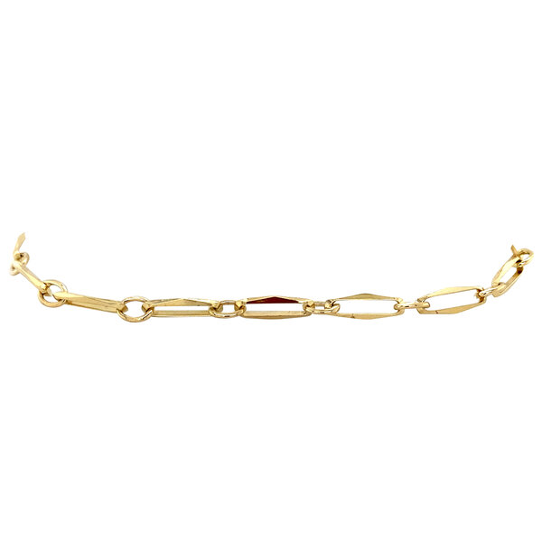 vintage Gold Closed for ever bracelet 14 krt