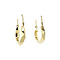 vintage Golden fishermen's earrings 14 kt