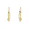 vintage Golden fishermen's earrings 14 kt