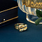 vintage Gold snake ring 18 krt