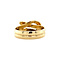 vintage Golden snake ring 18 kt