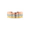 vintage Gouden ring met diamant 14 krt