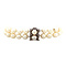 vintage Pearl bracelet with clasp 12 krt