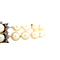 vintage Pearl bracelet with clasp 12 krt