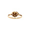 vintage Gouden ring met parel 14 krt