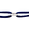 vintage Satijnen armband met witgouden schakel met diamant 14 krt