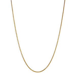 Gouden anker collier 14 krt