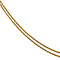 vintage Gouden anker collier 14 krt