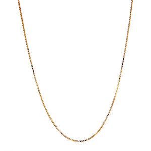Gold venetian necklace 14 krt